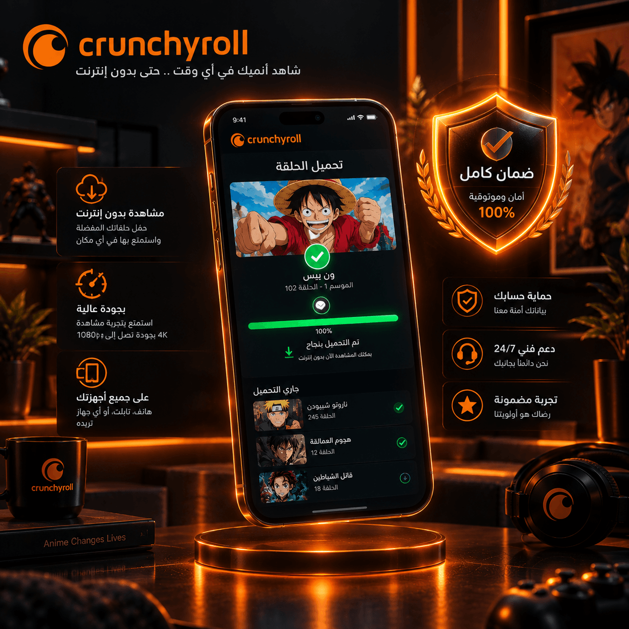 Crunchyroll Mega Fan- compte personnel 3